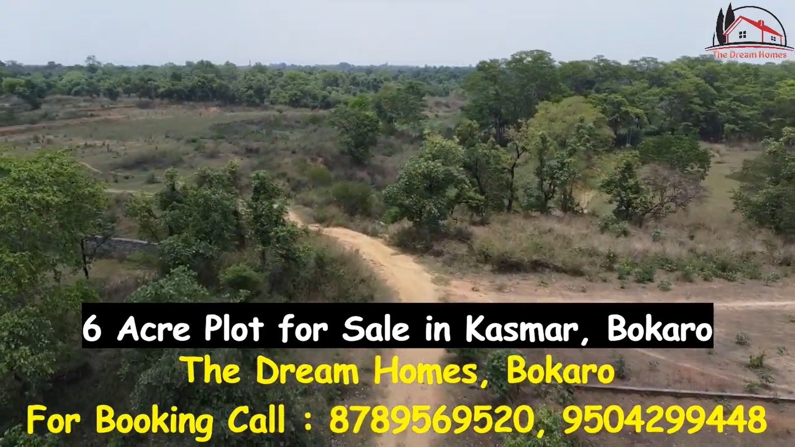 6 Acre Plot in Kamlapur, Kasmar, Bokaro